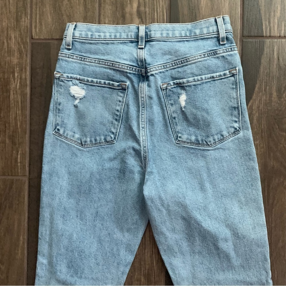 J Brand 1212 Runway High Rise Slim Straight Jeans in Achieve Havoc Sz 28 - Picture 7 of 10